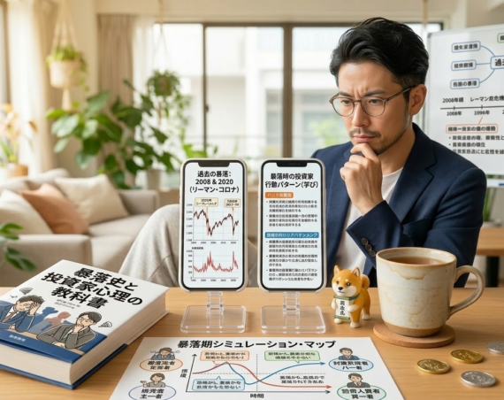暴落データから学ぶ投資家の行動パターン