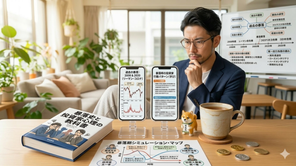 暴落データから学ぶ投資家の行動パターン